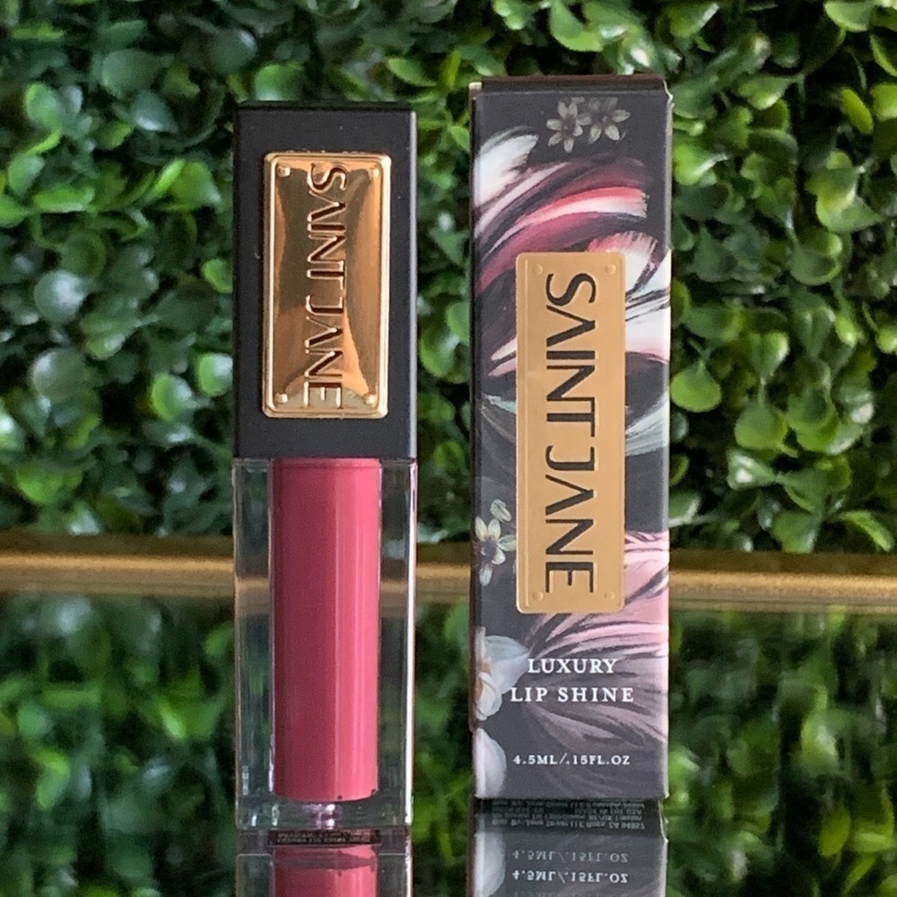 Saint Jane MYSTIC Luxury Lip Shine Oil | NEW | Lip Oil Deep Rich Wine